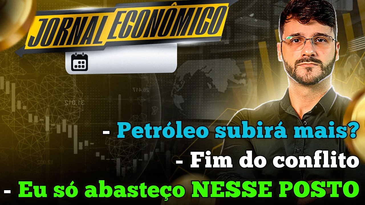 🕕💲JORNAL ECONÔMICO - Eu só abasteço NESTE POSTO de combustível. Petróleo continuará alta essa semana