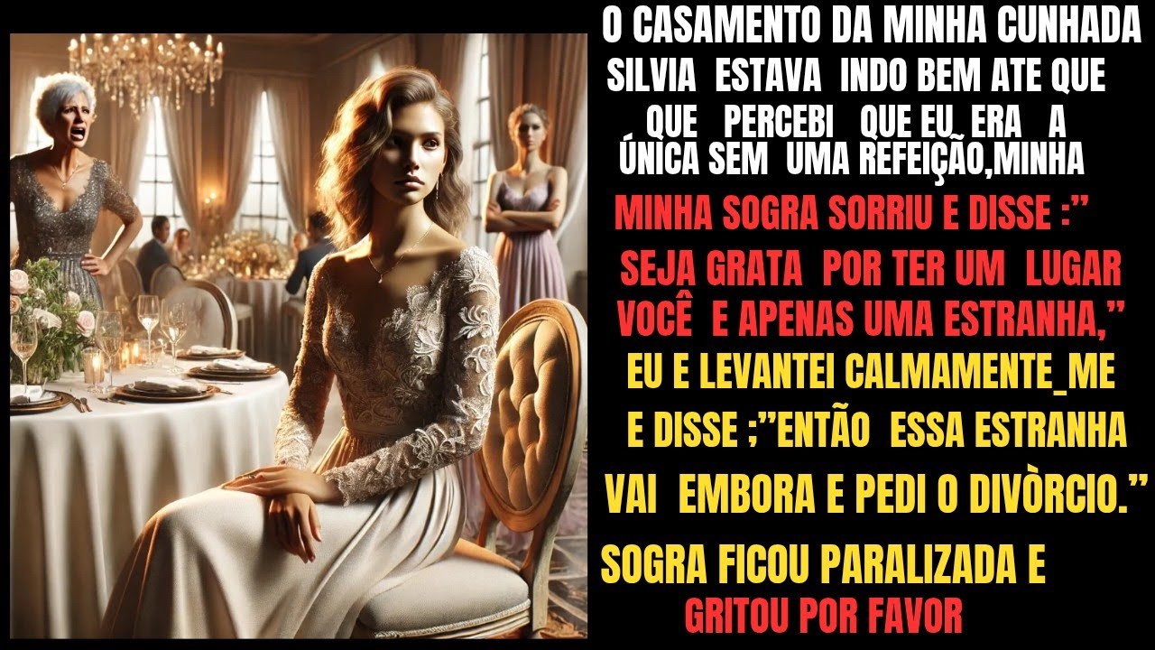 Minha sogra me negou um lugar no casamento da minha cunhada,mas minha resposta a deixou sem palavras