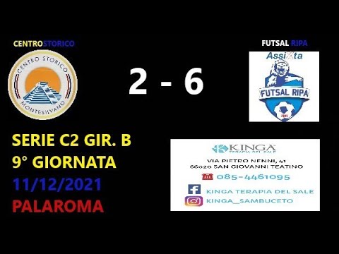 C2: CENTROSTORICO- FUTSAL RIPA, 11/12/2021, GLI HIGHLIGHTS