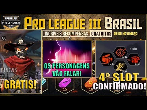 Recompensas da Final da Pro League 3, Vozes dos Personagens, 4º Slot de Habilidade e MAIS Video