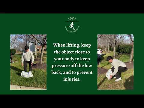 Key Tip When Lifting Objects