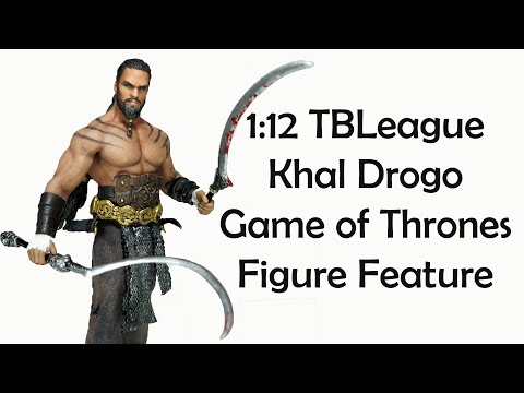 1:12 Poseable Figure  w/  Seamless Body Khal Drogo