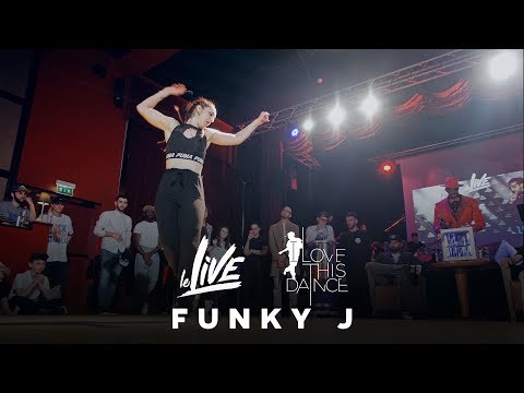 Funky J  at "Le Live" International Locking Battle