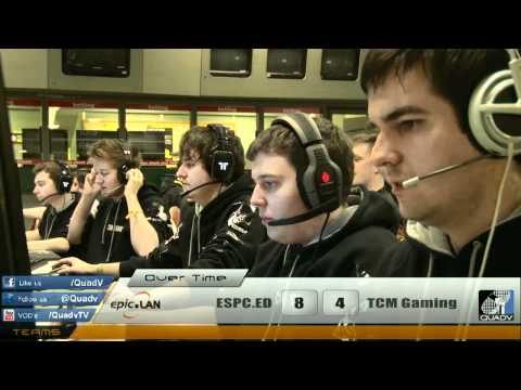 Tt eSports Epic.EIGHT CoD4 ESPC.ED v TCM gaming (Map 1)
