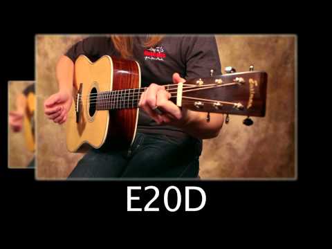 Eastman E10D vs E20D - Mahogany Vs Rosewood Acoustic Guitar Comparison Video