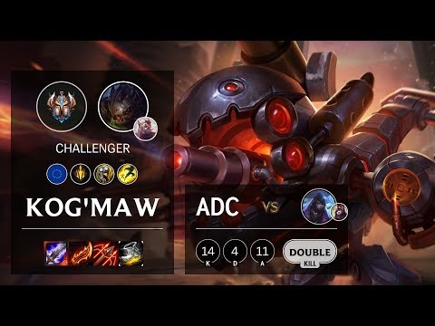 Kog'Maw ADC vs Aphelios - EUNE Challenger Patch 10.12