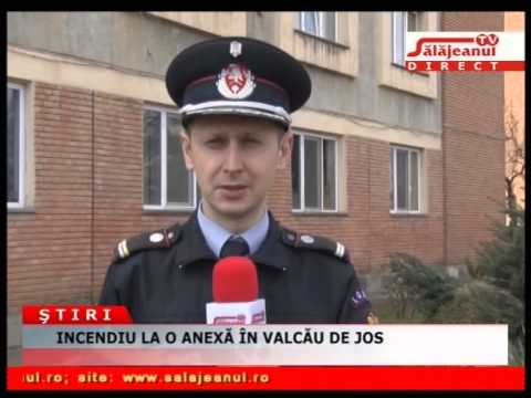 INCENDIU LA O ANEXA IN VALCAU DE JOS