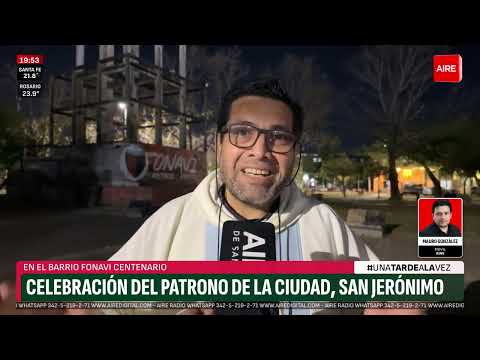 Santa Fe celebró en Fonavi San Jerónimo el día del patrono de la ciudad