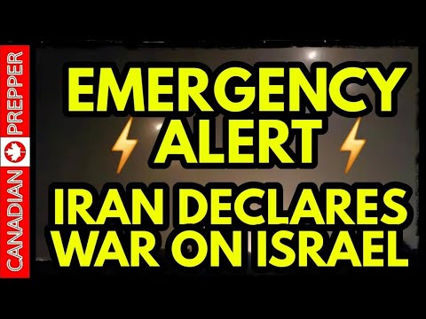  ⚡ALERT: IRAN FIRES 100's OF MISSILES AT ISRAEL, BIGGEST ATTACK IN HISTORY, DECLARES WAR 