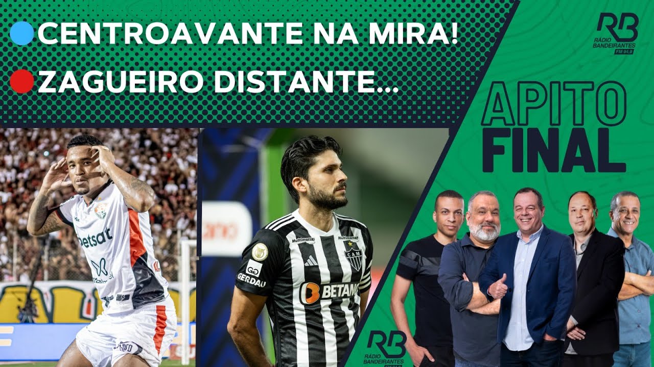 GRÊMIO DE OLHO EM CENTROAVANTE | ZAGUEIRO DISTANTE DO INTER - Apito Final (03/12/24)