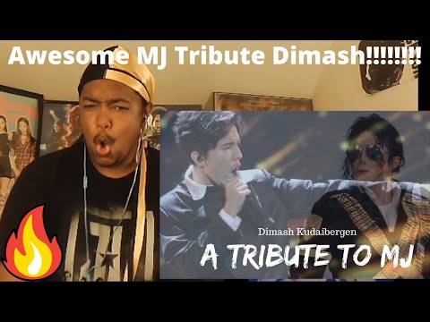 Dimash Kudaibergen- A Tribute to MJ REACTION!!!!!!!! THIS TRIBUTE IS SO FIRE!!!!!