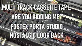 Video thumbnail for FOSTEX X28H high speed CASSETTE TAPE MULTI TRACK by Super8 Rescue