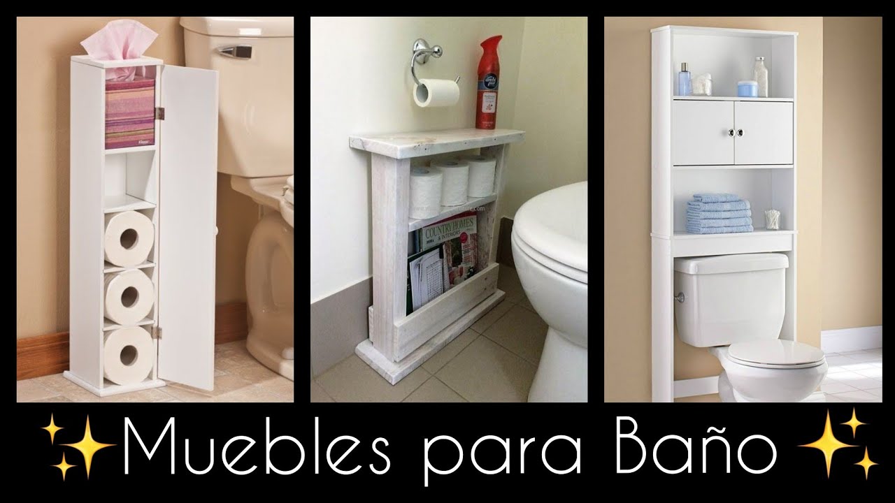 MUEBLES PARA BAÑO 💗TENDENCIA Muebles PARA ORGANIZAR TU BAÑO #dys #muebles #baño #ideasparadecorar