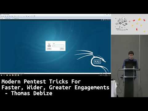 Modern Pentest Tricks For Faster, Wider, Greater Engagements   Thomas Debize