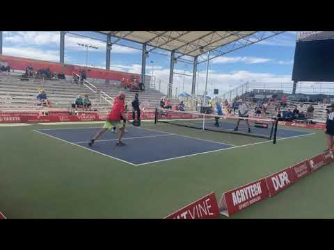 Senior Men's Pro gold match - Dayne Gingrich/Dave Weinbach vs. Scott Crandall/Scott Moore