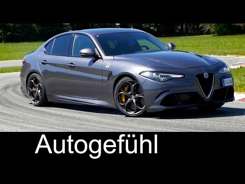 Alfa Romeo Giulia Quadrifoglio Performance 512 hp Sound & Burnout 2017/2016 - Autogefühl