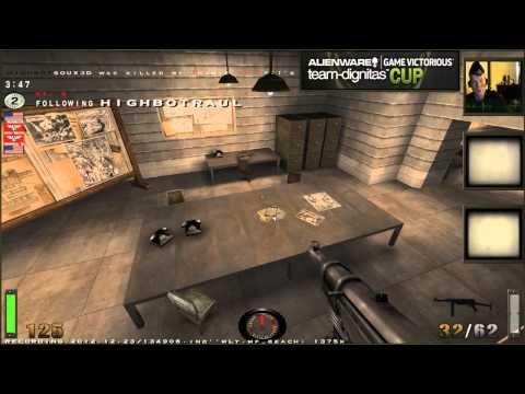 RTCW Xmas Cup: Cave vs. HighBot & Badazz vs. raw (Part 1) - Quarter-Finals