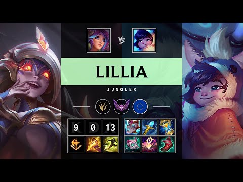 Lillia Jungle vs Nunu & Willump - EUW Master Patch 25.S1.2