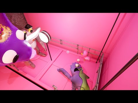 How can everyone be transported away by elevator?《Garten of banban 4》