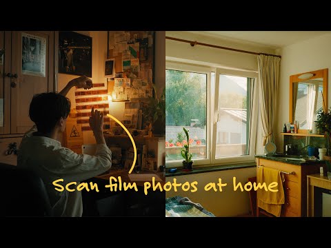 How I scan 35mm film at home (with my digital camera).