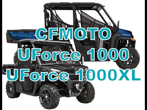 2023 CFMOTO UForce 1000 XL in Bismarck, North Dakota - Video 1
