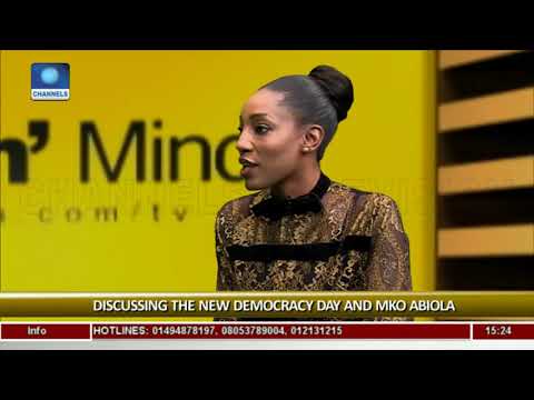 Obasanjo Was Appointed President Not Elected | MKO Abiola's Daughter Pt 1   Rubbin Minds