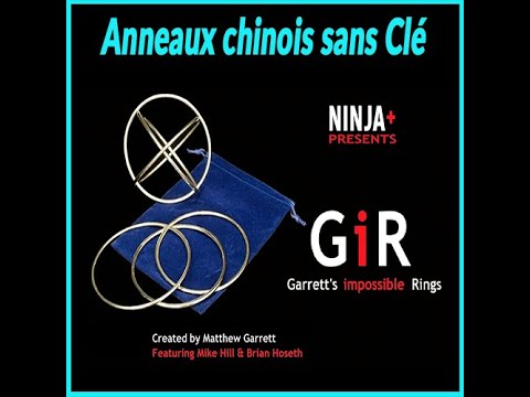 Voir la vidéo de GIR Ring Set Anneaux Chinois - Matthew Garrett