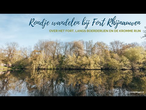 Rondje wandelen over Fort Rhijnauwen