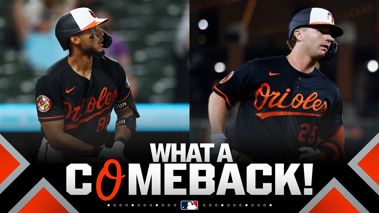 O WOW ORIOLES! The Orioles come back from down 7-1 to TAKE THE LEAD! (Ft. Jackson, Alonso, more!)