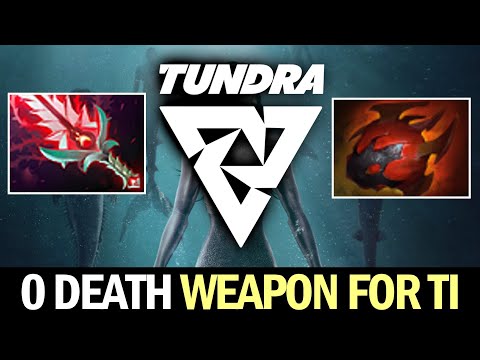 Zero Death 4 Games in a Row - TUNDRA Pos1 Weapon for TI11