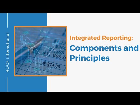 Integrated Reporting: Components and Principles