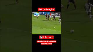 Gol do Atlético GO! Léo Jacó! Atlético 1x0 Inhumas #goianão #futebol #atletico