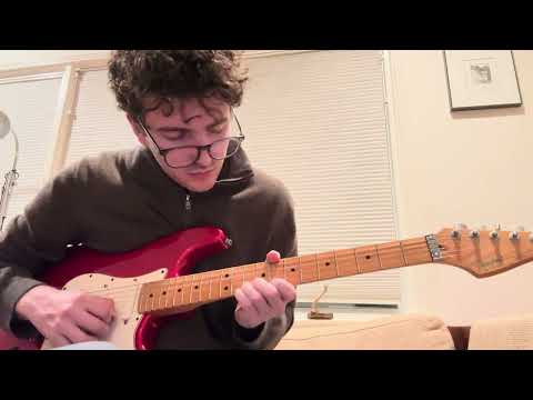 Learning to play guitar (18/365) (The Thrill is Gone intro)