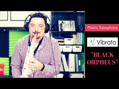 Vibrato A1S III The Nude Alto Sax with Rainbow Pads - Transparent
