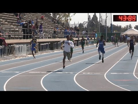 2016 Track - California Relays Frosh-Soph Boys 4x100M Relay Final
