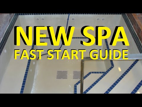 Spa School Fast Start - Brand New Hot Tub Fill & Balance