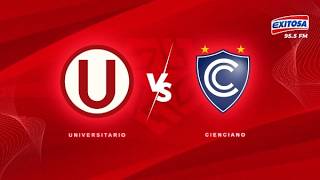🔴🔵LIGA 1 🔴 EN VIVO | FECHA 3 - UNIVERSITARIO VS CIENCIANO