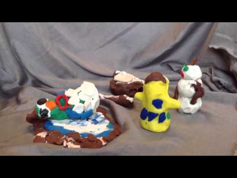 Fredriksbergsskolans Leranimationer Åk 1b