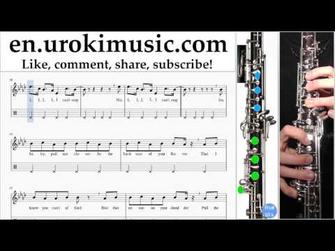 Oboe lessons The Chainsmokers ft. Halsey - Closer Sheet Music Tutorial Part#2 um-352