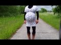 Big Pregnant Belly And Huge Bouncing Boobs 011