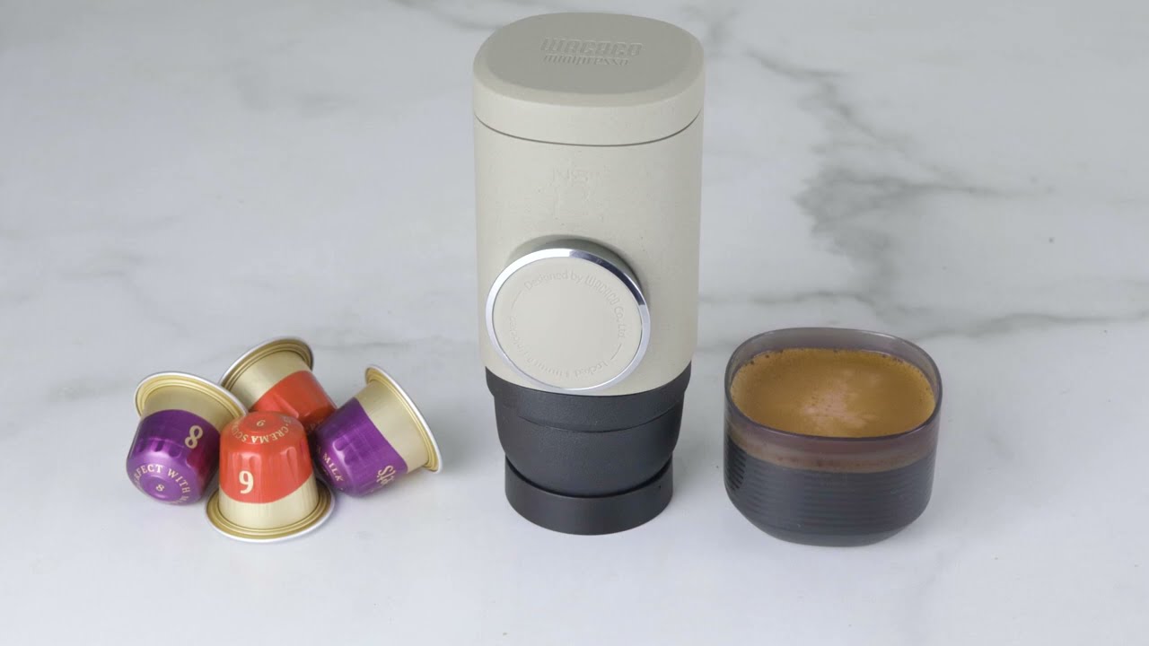 Wacaco Reisekaffeemaschine Minipresso NS2 Nespresso Kapseln