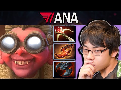 Snapfire Dota 2 Gameplay T1.Ana with 26 Kills and Satanic
