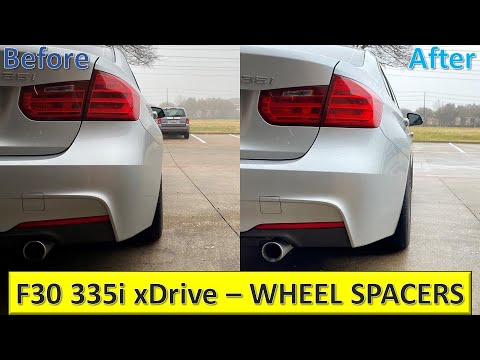 BMW F30 335i WHEEL SPACERS by RENN MOTORSPORTS
