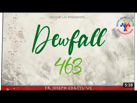 Dewfall 463 - Do you want to serve as God's mouthpiece?