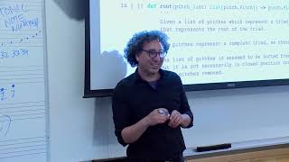 Class 25 Video: Algorithmic Composition (III)