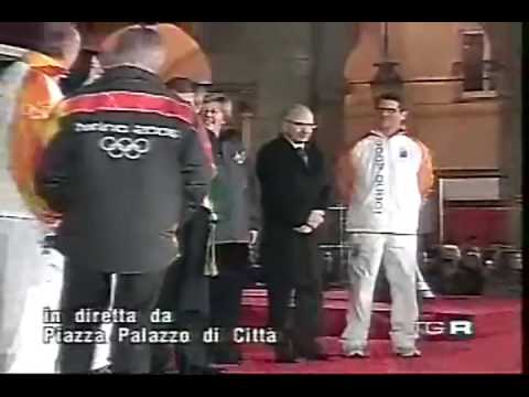 2006 - Rai 3 - TGR Piemonte. La torcia olimpica arriva a Torino. Marco Boglione, Presidente di Ba...