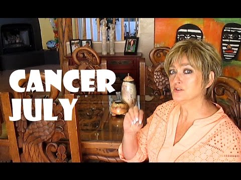 CANCER July ASTROLOGY 2015 -  Karen Lustrup - A Cosmic Kiss