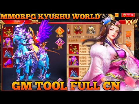 Gm TooL Full MMO Kyushu World