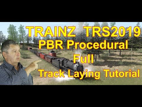 TRAINZ Railroad Simulator 2019 Route Building Part 1