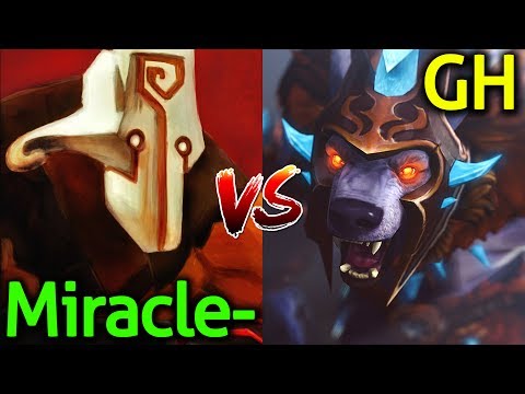Miracle- [Juggernaut] VS Gh [Ursa] - 9k vs 9k EU Ranked Dota 2